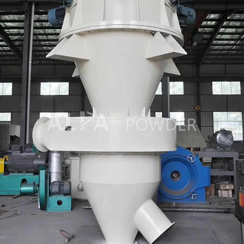 Calcium Carbonate Fine Powder Multi Cyclone Industrial Air Classifier