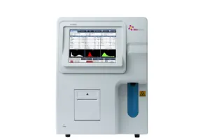 Tela de toque de teste de sangue veterinário, tela de toque de animais de alta qualidade, analisador de hematologia completa-auto