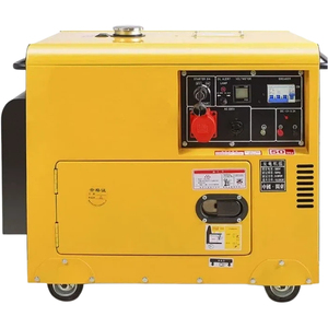 3-Phasen 50Hz <span class=keywords><strong>Diesel</strong></span>-Generatorset 5kW Geräuscharmes Schrankmodell mit Doppelspannung 220V/<span class=keywords><strong>380V</strong></span> und ATS - Product Image 1