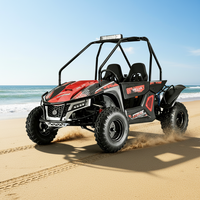 Buggy tout-terrain 180CC à démarrage électrique, 4 temps, à essence, kart électrique tout-terrain 2 places à transmission par arbre, en promotion