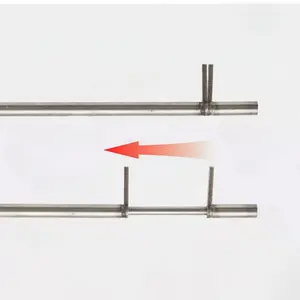 Juego de 2 Herramientas de Reparación de Cerraduras Mecánicas con Bloqueo de Hoja en Forma de Hoja Plateada y Negra para <span class=keywords><strong>Cerrajeros</strong></span> - Product Image 6