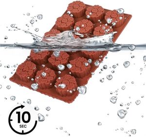 15 Cavity Flower Cake Maker LFGB Platinum Non Stick BPA Free Silicone Mousse Cake Molds - Product Image 2