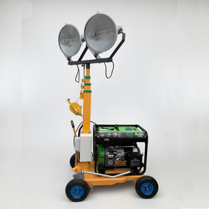 Tùy Chỉnh Nhà Máy Chiếu Sáng Di Động Tháp Kính Thiên Văn Mast Tay Giỏ Hàng Ngọn Hải Đăng 2000W Đèn Pha - Product Image 4