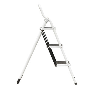 Échelle pliante en acier à 3 marches, portable, avec main courante, pour usage domestique, échelle de sécurité intérieure, vente en gros, OEM disponible - Product Image 1