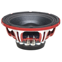 Speaker Woofer Neodymium 10 inci, Speaker Woofer 500W RMS koil suara 3 inci, sistem panggung profesional 3.5mm, Model Bass jarak menengah