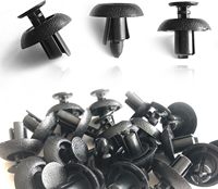 90467-07211 Clips de carrosserie automobile à prix réduit, attaches en plastique de type poussoir pour voiture, large gamme de trous, forme personnalisée, pare-chocs en plastique