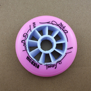 ล้อสเก็ตความยืดหยุ่นสูง 110 มม. ล้อสเก็ตแบบแพน<span class=keywords><strong>เค้ก</strong></span> 125 มม. ล้อแฟลช 100 มม. ล้อไฟ 90 มม. - Product Image 4