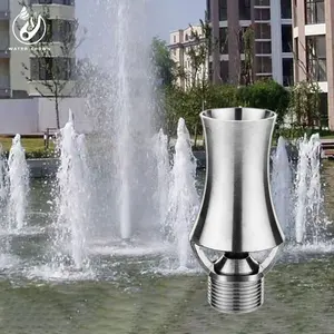 Water Crown Hot Sale Rectangle ICE TOWER Fountain nozzle stainless steel 304 for outdoor Garden Fountains