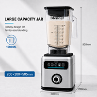 Mixeur Commercial 2,2 L à Commande par Bouton, Multi-Vitesses, pour Smoothies, Jus et Préparation de Boissons – Vente en Gros
