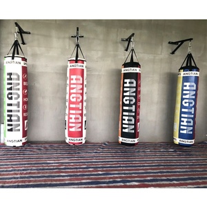 Angtian - Sacos <span class=keywords><strong>de</strong></span> <span class=keywords><strong>Boxeo</strong></span> <span class=keywords><strong>de</strong></span> Cuero Rellenos, Fabricados en China, con Soporte para Colgar, para Entrenamiento <span class=keywords><strong>de</strong></span> Muay Thai y Fitness - Product Image 3