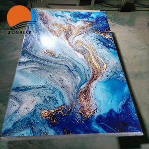 Panneau mural auto-adhésif 3D en PVC imitation carbone UV, imperméable, pour la décoration de la <span class=keywords><strong>cuisine</strong></span> et de la salle de bain - Product Image 4