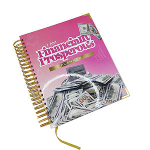 Planificateur de <span class=keywords><strong>budget</strong></span> de luxe impression mensuel Finance organisateur Journal or spirale couverture rigide pour les femmes - Product Image 6