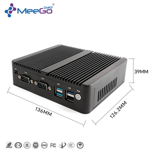 Intel N150 CPU Nuc Fanless Industrial <strong>Mini</strong> PC DDR4 Dual LAN Dual COM 6USB HD DP Computer <strong>Mini</strong> <strong>Pcs</strong> Supports D-IN R-ail Mountable - Product Image 1