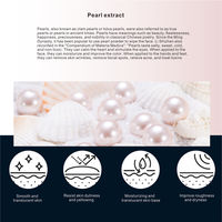 Masque pour le visage Pearl Smooth Skin Rajeunissement Anti-Wrinkle Firming Lotion, Acide aminé et affiner la qualité de la peau Fcae Mask