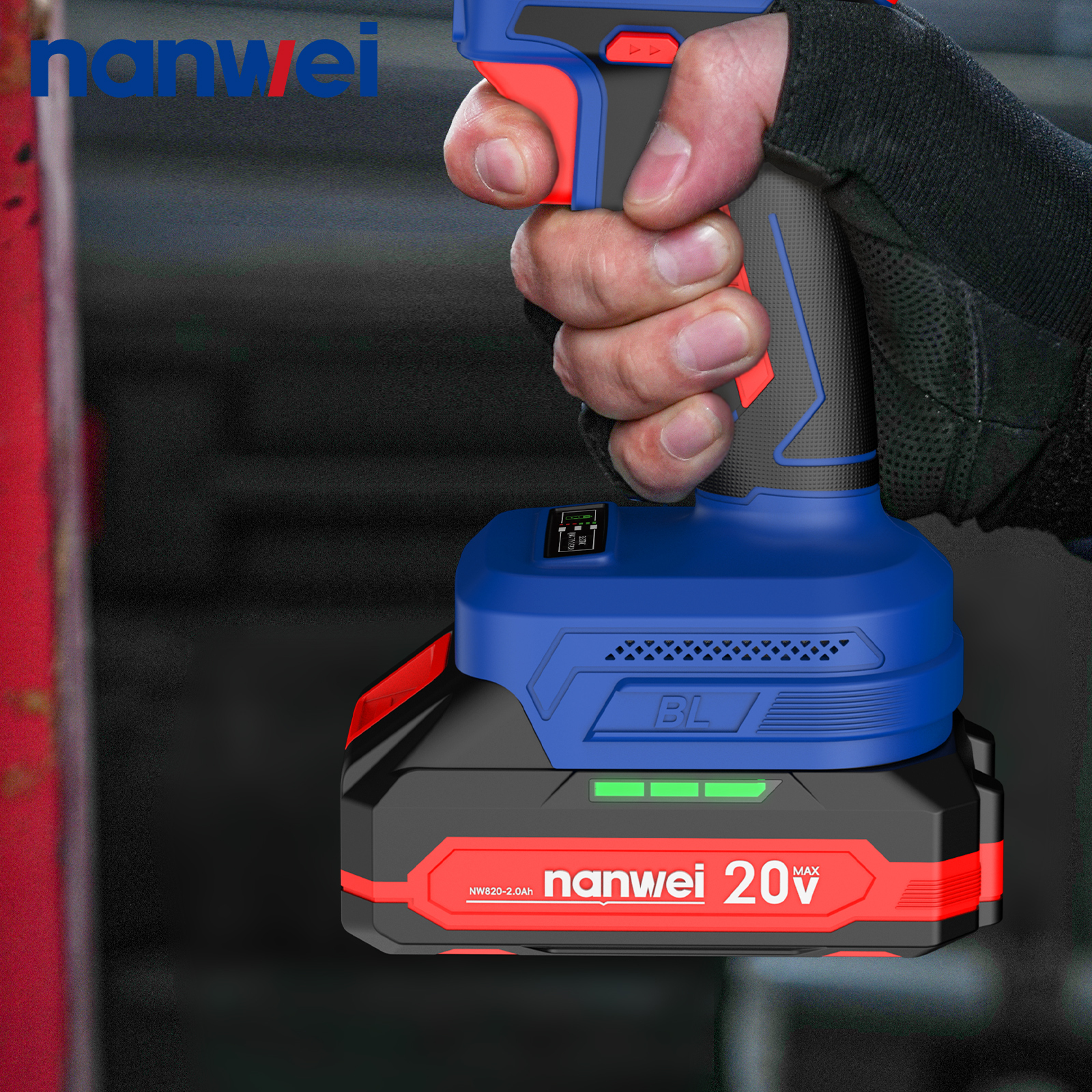 21 Volt Lithium Battery Cordless Drill Multi-Function Electric Combination Tool with Variable Speed Impact DC Motor Power Drills · image 3
