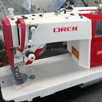 Máquina de coser plana con patrón de borde de RN-6198 para coche, equipo de procesamiento de prendas
