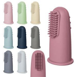 YDM vente directe d'usine silicone bébé et enfants <span class=keywords><strong>brosse</strong></span> à dents morsure de doigt doux à 360 degrés pour les soins bucco-dentaires logo personnalisable - Product Image 1