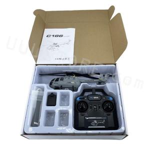 New C186 Pro trẻ em '<span class=keywords><strong>rc</strong></span> bay không người lái 2.4GHz 4 cánh quạt 6-trục con quay điện tử cho ổn định nhựa đồ chơi máy bay trực thăng - Product Image 6