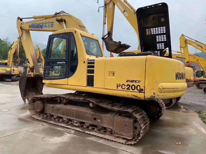 Excavadora de segunda mano Komatsu, excavadora sobre orugas de 20 toneladas, en buen estado, máquina excavadora de segunda mano - Product Image 5