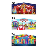 Panneau publicitaire gonflable Modar 13 x 13 pour château gonflable - Mode promotionnel