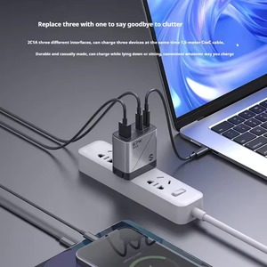 Cargador de Pared USB Blackshark 67W GAN con 2 Puertos Tipo-C, Carga Rápida PD3.1, Adaptador Universal para Teléfonos y Tabletas - Product Image 6