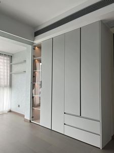 Fabricante de Muebles personalizados Muebles de dormitorio Diseño de armario moderno modular de madera Armario de dormitorio Estilo minimalista - Product Image 5