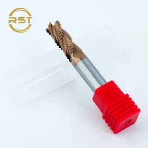 High Quality Roughing Endmill CNC Milling Tools for Aluminum Mild Steel Stainless Steel Cast Iron 4mm 6mm 5mm