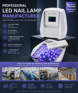 Lampe à ongles UV LED professionnelle 126W rechargeable sans fil, sécheuse de vernis gel à lumière rouge, coque métallique, <span class=keywords><strong>appareil</strong></span> de <span class=keywords><strong>manucure</strong></span> - Product Image 4