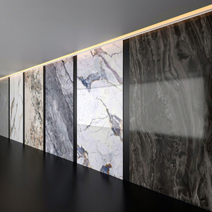 Paneles Decorativos de Pared de PVC con Diseño Moderno y Lujoso, Lámina de Mármol, Tablero UV con Grano Completo, Impermeable, Resistente al Fuego, para Hogar, Hotel, Villa - Product Image 3