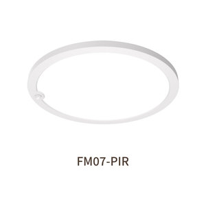 Banqcn Iluminación Interior Decoración del Hogar Creativo Moderno Oficina 7in Redondo 12W <span class=keywords><strong>PIR</strong></span> <span class=keywords><strong>Sensor</strong></span> Led Panel de Techo Luces para Sala de Estar - Product Image 1