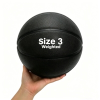 Balón de Baloncesto con Peso Tamaño 3 para Niños, Entrenamiento de Fuerza, 600g, Balón de Práctica Pesado, OEM, Logotipo Personalizado, Color y Empaque, 900g, Venta al por Mayor