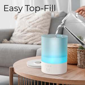 Humidificador Ultrasónico Inteligente de 4L con Relleno Superior, Vapor Frío y Cálido, Luz LED y Control por Aplicación para el Hogar, Dormitorio y Cuarto de Bebé - Product Image 5