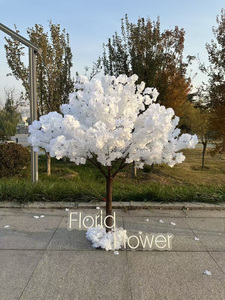 Arbres artificiels de fleurs de <span class=keywords><strong>cerisier</strong></span> japonais en soie synthétique de 1,2 m et 1,5 m, rouges, blancs et roses, pour la décoration de mariages, événements et fêtes - Product Image 2