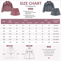 Nouvel ensemble 2026 pour filles : veste en jean délavé et jupe trapèze – Tenue tendance 2 pièces pour enfants – Ensemble de vêtements décontractés et élégants pour boutique