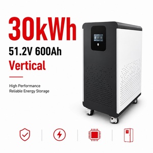 ชุดแบตเตอรี่ออลอินวัน 30KWh, 40KWh, 50KWh ระบบกักเก็บพลังงานภายในบ้านแบบเสียบปลั๊กใช้งานได้ทันที 51.2V LiFePO4 ระบบเซลล์แสงอาทิตย์ - Product Image 1