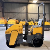 3000kg 3 tonnes Diesel Euro 5 EPA CE Engine Mini Walk Behind Compactor Road Roller Ride on Roller Compactor