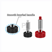 Piston rétractable avec poignée moletée en acier inoxydable, système de verrouillage M6, broches à dégagement rapide pour appareils électriques et automobiles