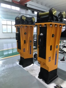 Martillo Hidráulico Tipo Caja SOOSAN B 81A para Excavadoras de 18-26 Toneladas, Nuevo, Color Amarillo, 1 Año de Garantía, Equipo de Construcción - Product Image 4