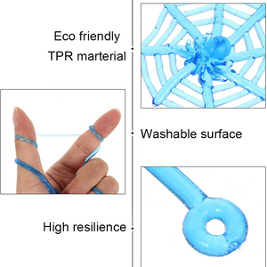 Vente en gros <span class=keywords><strong>pas</strong></span> <span class=keywords><strong>cher</strong></span> Sticky Squeeze Stress YoYo Hands Spiderweb Stretchy Stick Wall Toy Gashapon Capsule Fidget Toys For Kids - Product Image 3