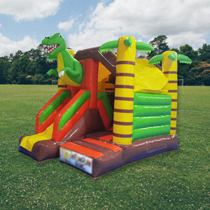 Nueva llegada Casa de rebote de dinosaurio comercial PVC pequeño gorila inflable <span class=keywords><strong>lol</strong></span> - Product Image 1