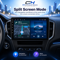 Pour Peugeot 107 2009-2015 Autoradio 9'' Android avec GPS Navigation, CarPlay sans fil, Android Auto, Stéréo 4G WIFI DSP