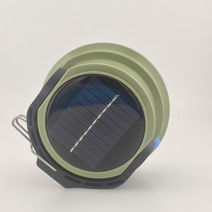Linterna solar LED de alta capacidad de lujo Lámpara de supervivencia de material ABS para acampar al aire libre Glamping IP65 Blanco Azul Verde - Product Image 3