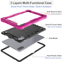 Étui de protection complet pour Honor Pad X9 11 pouces Heavy Duty Kickstand Antichoc Tablet Case pour Honor Pad X9 Cover