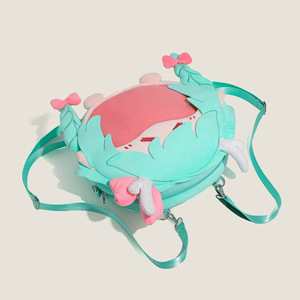 Colección Fate Miku Puella <span class=keywords><strong>Magi</strong></span> Madoka Magica, Mochila de Felpa Suave Kawaii para Cosplay, Bolsas de Anime Itabag para Niñas - Product Image 4