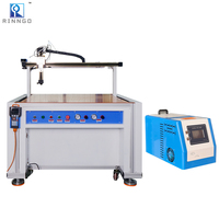 Machine de distribution de colle semi-automatique de précision CNC à 3 axes pour colle à froid polyuréthane bicomposante textile et PCB