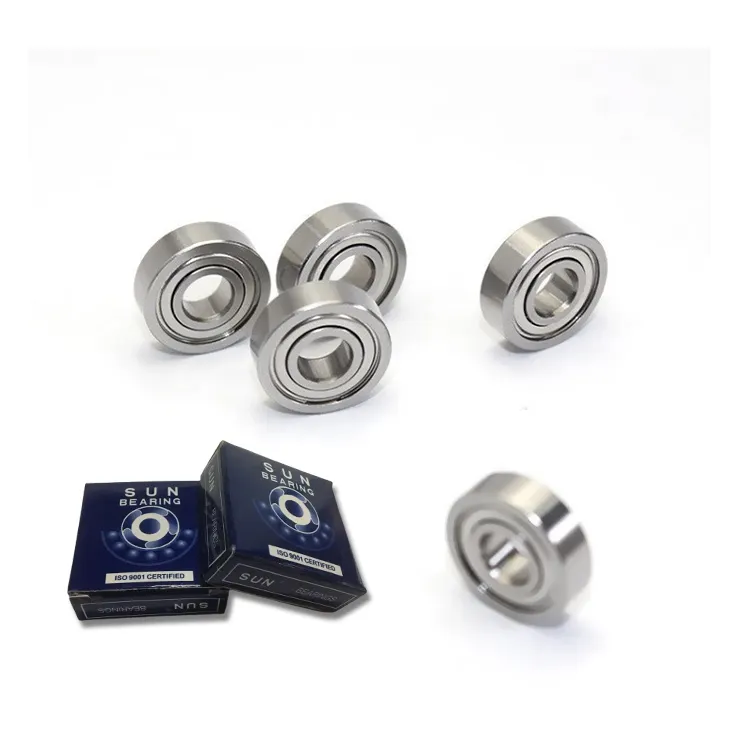 High speed micro bearing miniature ball all size in stock 682 small bearing miniature ball bearing 2*5*1.5mm