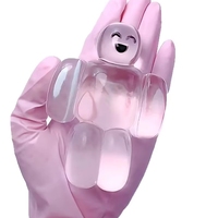 Se Busca Agente: Sin Presión de Inventario, Lindo Robot de Gelatina Transparente, Blandito, Súper Suave, de Rebote Lento, con Sensación de Agua, de Dibujos Animados