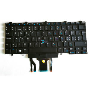 Clavier interne pour ordinateur portable Dell Latitude E5450 E7450 E7470 7480, pièces d'ordinateur, clavier <span class=keywords><strong>suisse</strong></span> SW - Product Image 5