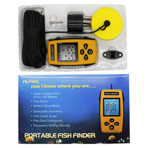 Sonar <span class=keywords><strong>de</strong></span> pêche portable filaire 200 kHz, profondeur 100 m, écran HD, angle <span class=keywords><strong>de</strong></span> détection 45°, certifié CE pour kayak et bateau <span class=keywords><strong>de</strong></span> pêche - Product Image 4