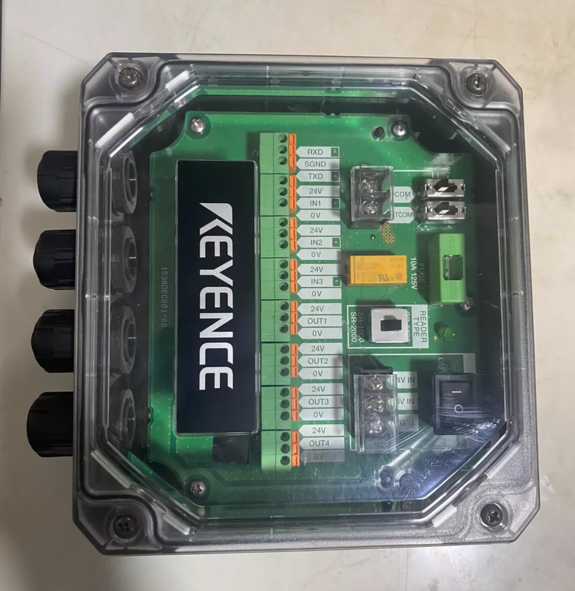 Japan KEYENCE SR-BX1 Terminal Box - New and Original Code Reader